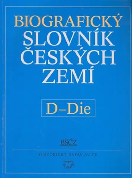 Biografický slovník českých zemí /12.sešit/, D-Die - Pavla Vošahlíková