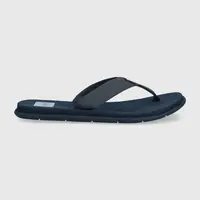 Žabky Helly Hansen dámské, tmavomodrá barva, na plochém podpatku
