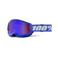 Motokrosové brýle 100% Strata 2 New Mirror Modré, červené/modré plexi