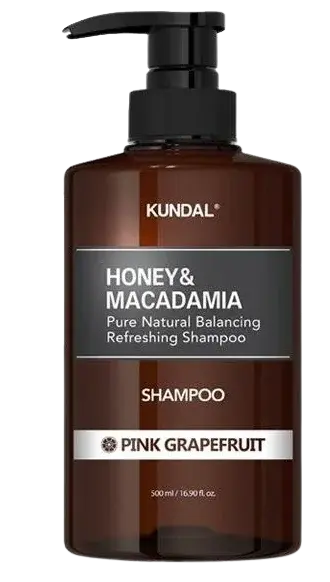 KUNDAL Honey&Macadamia Nature Shampoo - prírodný hydratačný šampón s vôňou Grapefruitu 500 ml
