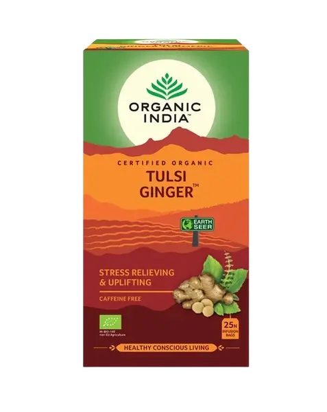 ORGANIC INDIA Tulsi Ginger BIO 25 ks