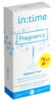 INTIME Pregnancy DipStick tehotenský test 2 ks