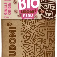 UBOMI BIO Peru zrnková káva 250 g