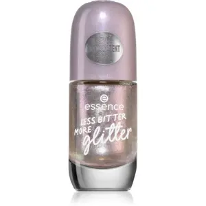 essence Gel Nail Colour lak na nechty odtieň Less Bitter More Glitter 8 ml