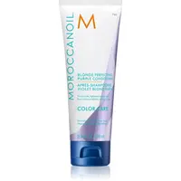 Moroccanoil Color Care Blonde Perfecting Purple Conditioner fialový kondicionér pre blond a melírované vlasy 70 ml