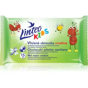 Linteo Kids Creative vlhčené obrúsky 15 ks
