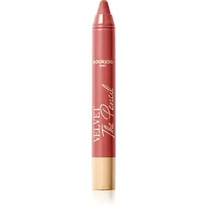 Bourjois Velvet the Pencil rúž v ceruzke s matným efektom odtieň 04 Less is Brown 1,8 g