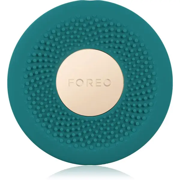 FOREO UFO™ 3 Go sonický prístroj pre urýchlenie účinku pleťovej masky Evergreen 1 ks