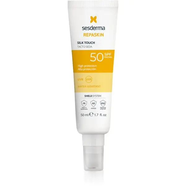 Sesderma Repaskin Silk Touch opaľovací krém na tvár SPF 50 50 ml