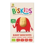 BELKORN BISkids BIO detské celozrnné sušienky Natural 6M+ 120 g
