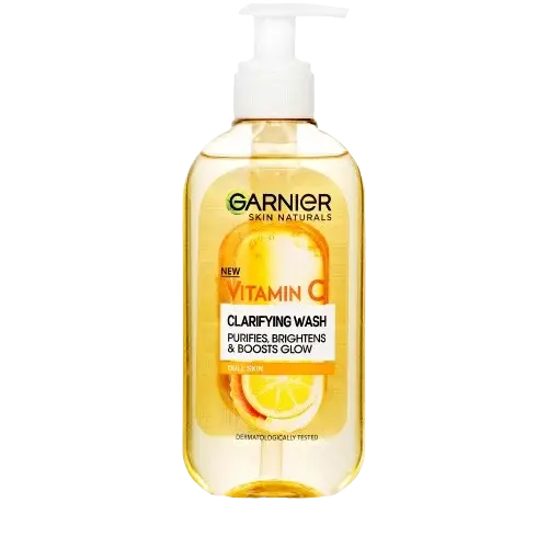 GARNIER Skin Naturals rozjasňujúci čistiaci gél s vitamínom C 200 ml