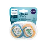 PHILIPS AVENT Cumlík Ultra air zvieratko 6-18m chlapec 2 ks