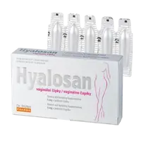 DR.MULLER HYALOSAN vaginálne čapíky s kyselinou hyalurónovou 10 ks