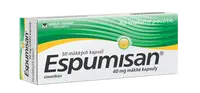 ESPUMISAN na ťažkosti tráviaceho traktu 40 mg 50 kapsúl