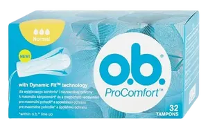 O.B. ProComfort Normal Hygienické tampóny 32 ks