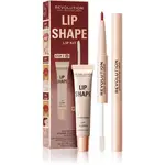 Revolution Lip Shape Kit sada na pery odtieň Warm Nude 1 ks