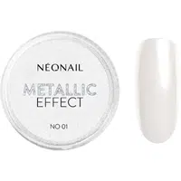 NEONAIL Effect Metallic trblietavý prášok na nechty odtieň 01 1 g