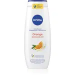 NIVEA Orange & Avocado Oil upokojujúci sprchový gél 500 ml