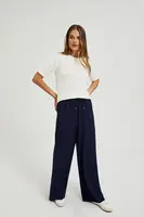 Marisse Women's Trousers Z-Sp-4531 Dark Navy
