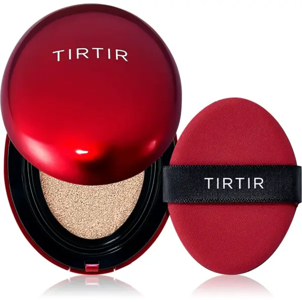 TIRTIR Mask Fit Red Cushion Mini dlhotrvajúci make-up v hubke odtieň 21C Cool Ivory 4.5 g