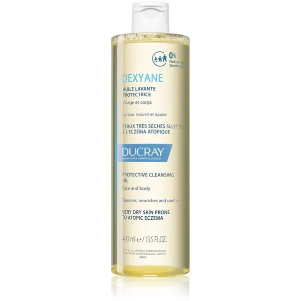 Ducray Dexyane čistiaci olej pre veľmi suchú citlivú a atopickú pokožku 400 ml