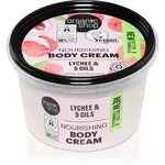 Organic Shop Lychee & 5 Oils ošetrujúci telový krém 250 ml