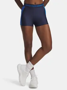 Women's shorts Under Armour UA HG Rib Shorty-BLU - Women's