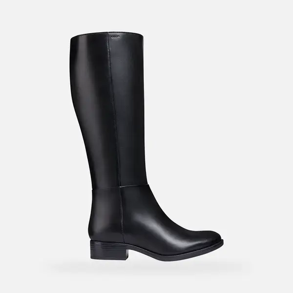 Black women's boots Geox Felicity - Women's