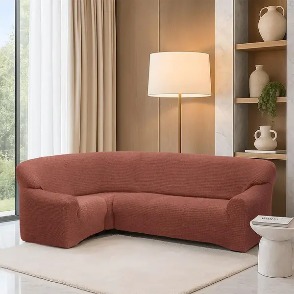 Super strečové poťahy RUBINIA tehlová