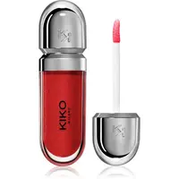 KIKO Milano 3D Hydra hydratačný lesk na pery odtieň 12 Pearly Amaryllis Red 6.5 ml