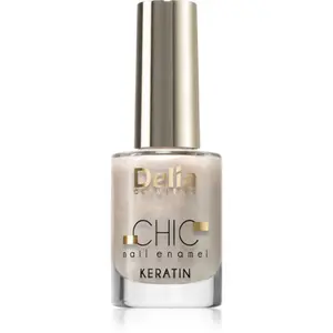 Delia Cosmetics Chic lak na nechty s keratínom odtieň Opal 01 11 ml