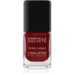 Gabriella Salvete Longlasting Enamel dlhotrvajúci lak na nechty s vysokým leskom odtieň 79 Red Cabrio 11 ml