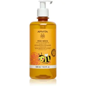 Apivita Mini Bees Gentle Kids Shower Gel Orange&Honey sprchový gél na telo a vlasy 500 ml