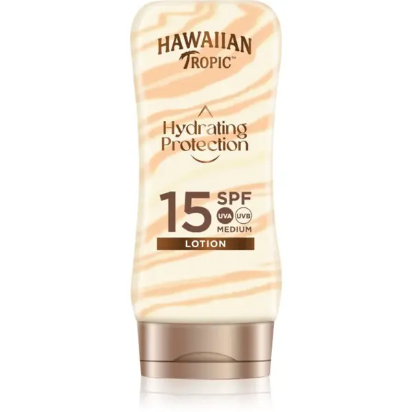 Hawaiian Tropic Silk Hydration hydratačný krém na opaľovnie SPF 15 180 ml