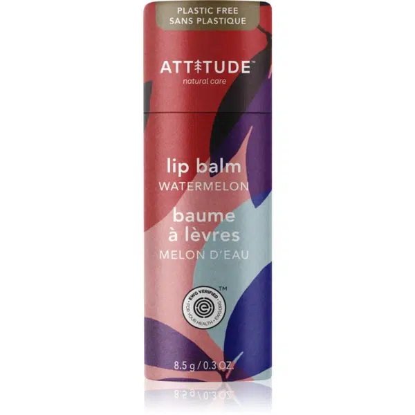 Attitude Leaves Bar Watermelon prírodný balzam na pery 8,5 g