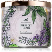 Bath & Body Works Fresh Cut Lilacs vonná sviečka 411 g