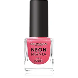 Dermacol Neon Mania lak na nechty odtieň 7 Coral Sunset 5 ml