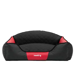 Reedog Pelíšek Black & Red Sofa - L