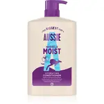 Aussie Miracle Moist hydratačný kondicionér pre suché a poškodené vlasy 1000 ml