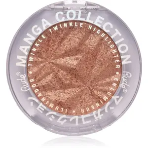 Rude Cosmetics Manga Collection Twinkle Twinkle Highlighter kompaktný púdrový rozjasňovač odtieň Rudeko's Dragon 4 g