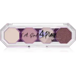L.A. Girl Cosmetics 4 Play paletka očných tieňov odtieň So Sweet 3.2 g
