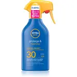 NIVEA SUN Protect & Moisture hydratačný sprej na opaľovanie SPF 30 270 ml