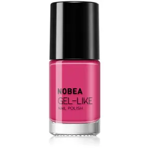 NOBEA Day-to-Day Gel-like Nail Polish lak na nechty s gélovým efektom odtieň #N71 Pink blossom 6 ml