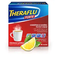 THERAFLU Forte 1000/200/12,2 mg 10 vreciek