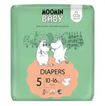 MOOMIN BABY 5 Eko plienky maxi 10–16 kg 40 kusov