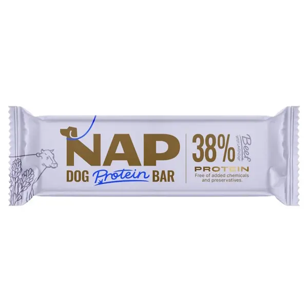 NAP Proteínová tyčinka pre psov hovädzie s levanduľou 50 g