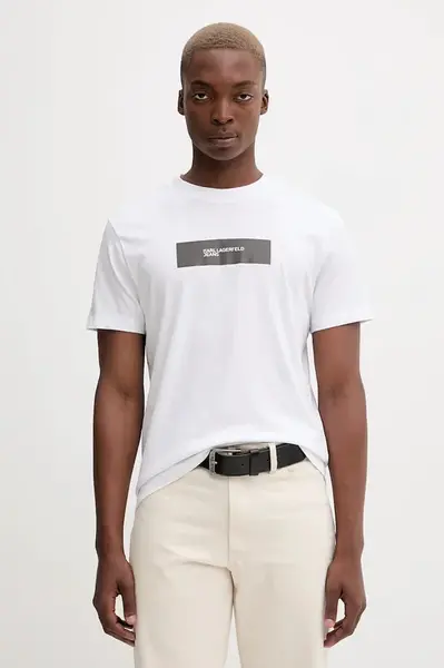 Bavlněné tričko Karl Lagerfeld Jeans
