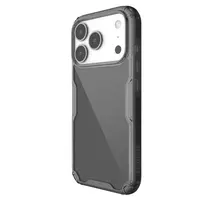 Zadní kryt Nillkin Nature TPU PRO pro Apple iPhone 17 Pro, transparentní + černá