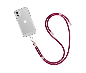 Poruh WG - Crossbody lace strap, vínová