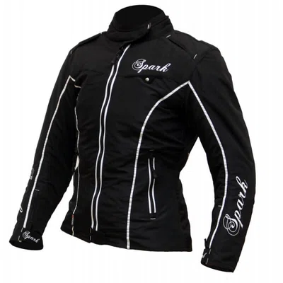Dámská textilní moto bunda Spark Nora černá 3XL